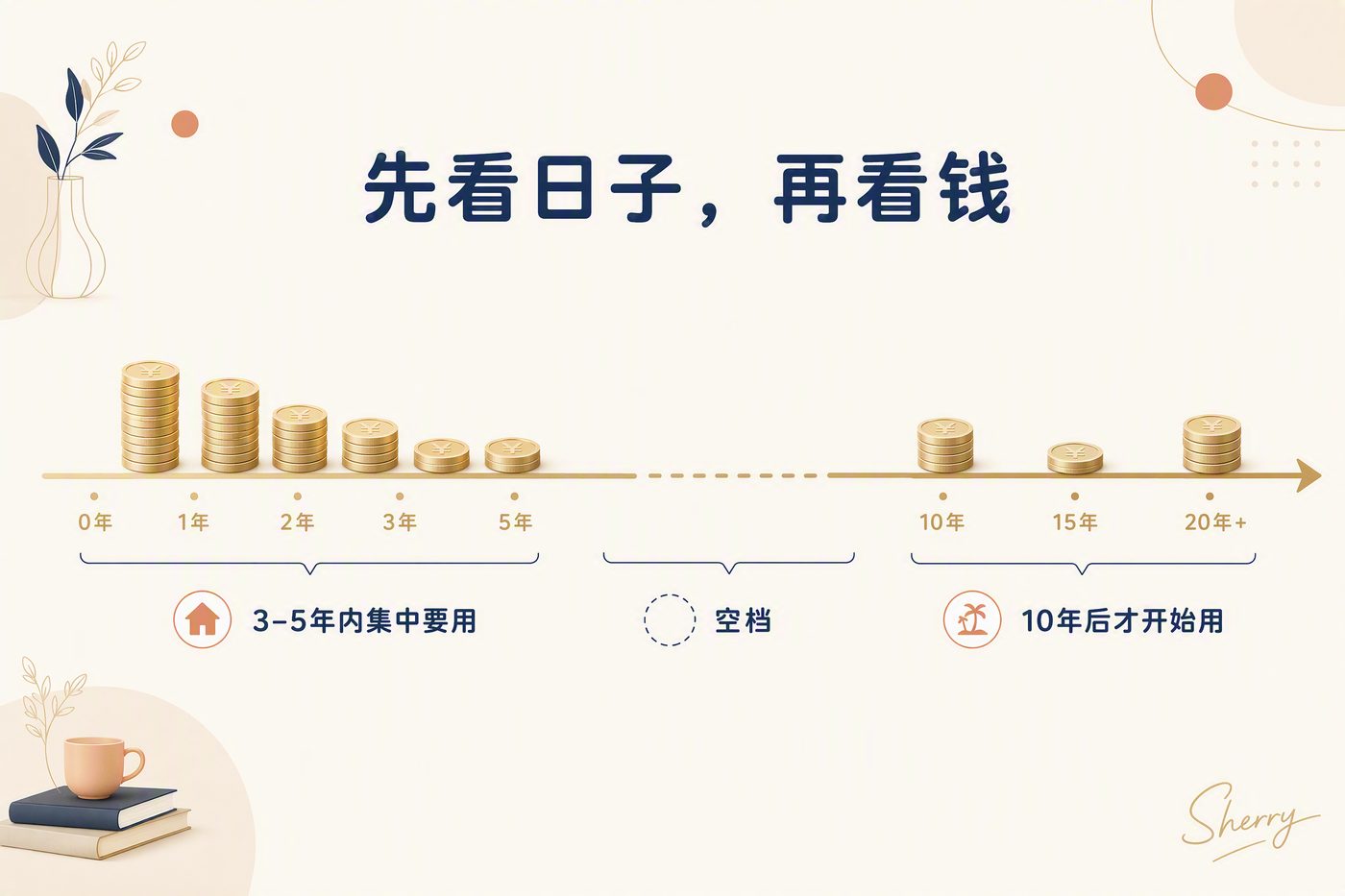 先看日子，再看钱：按到期年份排队